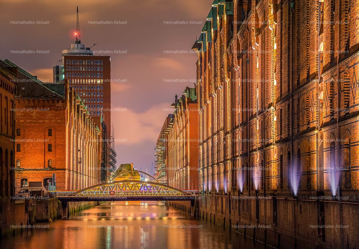 Hamburg-Fotos-HAL-00051-Speicherstadt am Abend Hamburg-Fotos-HAL-00051-Speicherstadt am Abend