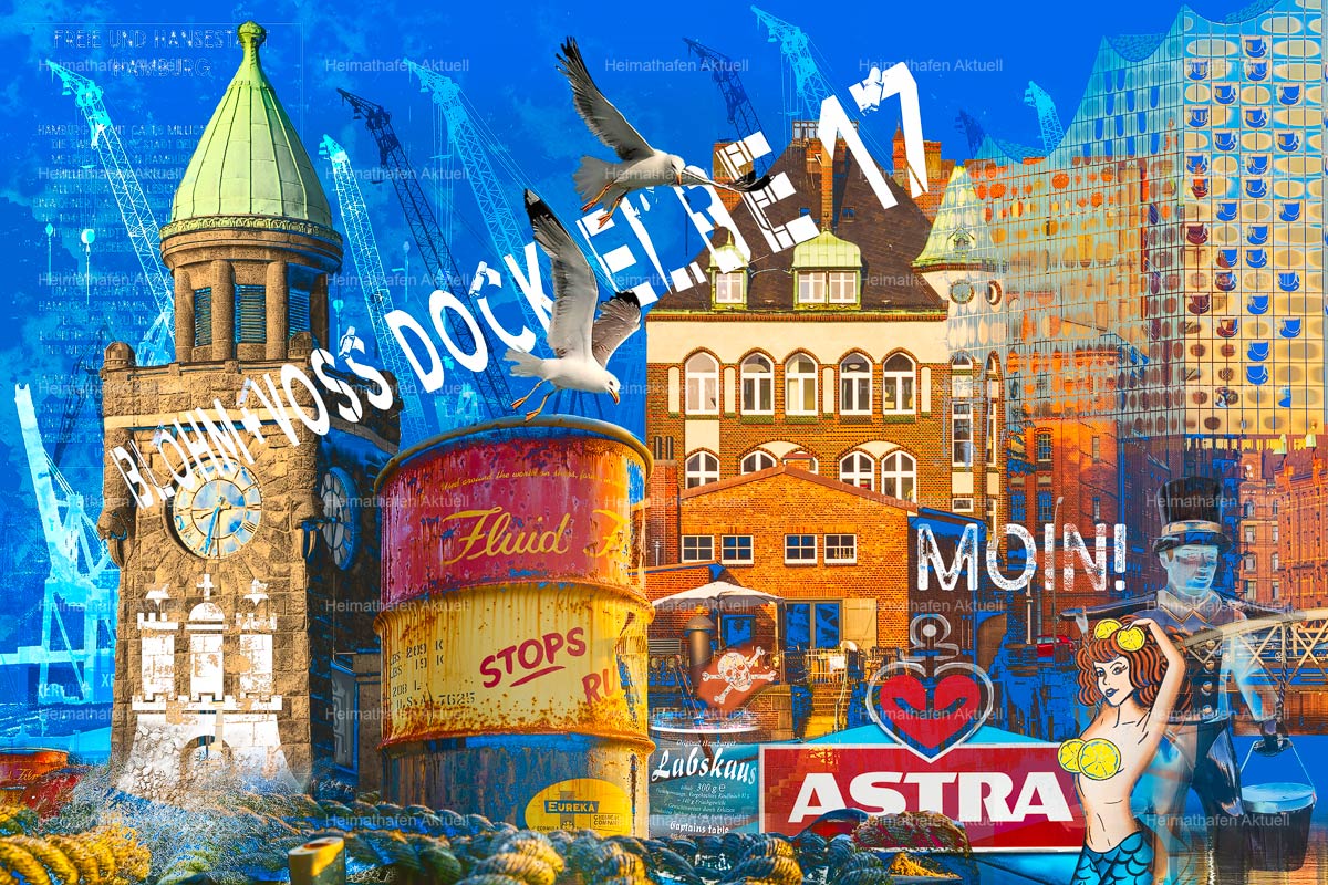 Hamburg abstrakt-ARW-00149-Fotocollage, Hamburg Hamburg-abstrakt--ARW-00149-Fotocollage-Hamburg