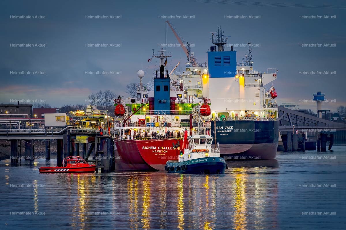 Hamburg-Foto-HAF-00189-Ölhafen-Wilhelmsburg-Abend Hamburg-Foto-HAF-00189-Ölhafen-Wilhelmsburg-Abend