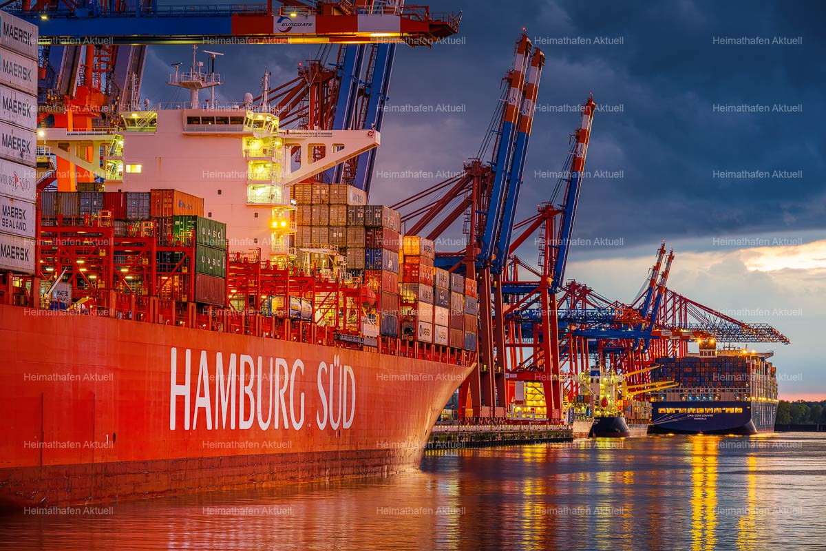 Hamburg Hafenfotos-HAF-00234-HAMBURG-SÜD-Containerhafen-Waltershof Hamburg Hafenfotos-HAF-00234-HAMBURG-SÜD-Containerhafen-Waltershof