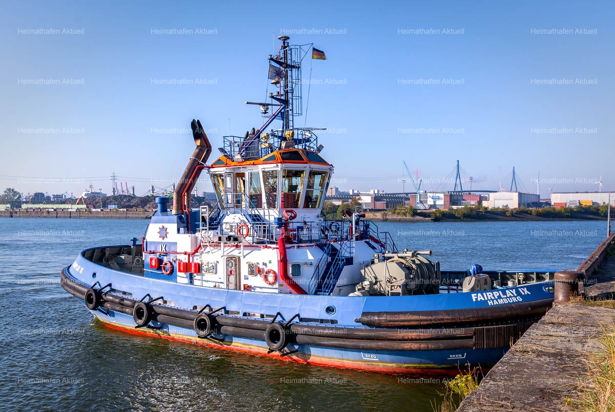 Hamburg Hafenfotos-SHL-00009--Schlepper-FAIRPLAY-IX Hamburg Hafenfotos-SHL-00009--Schlepper-FAIRPLAY-IX