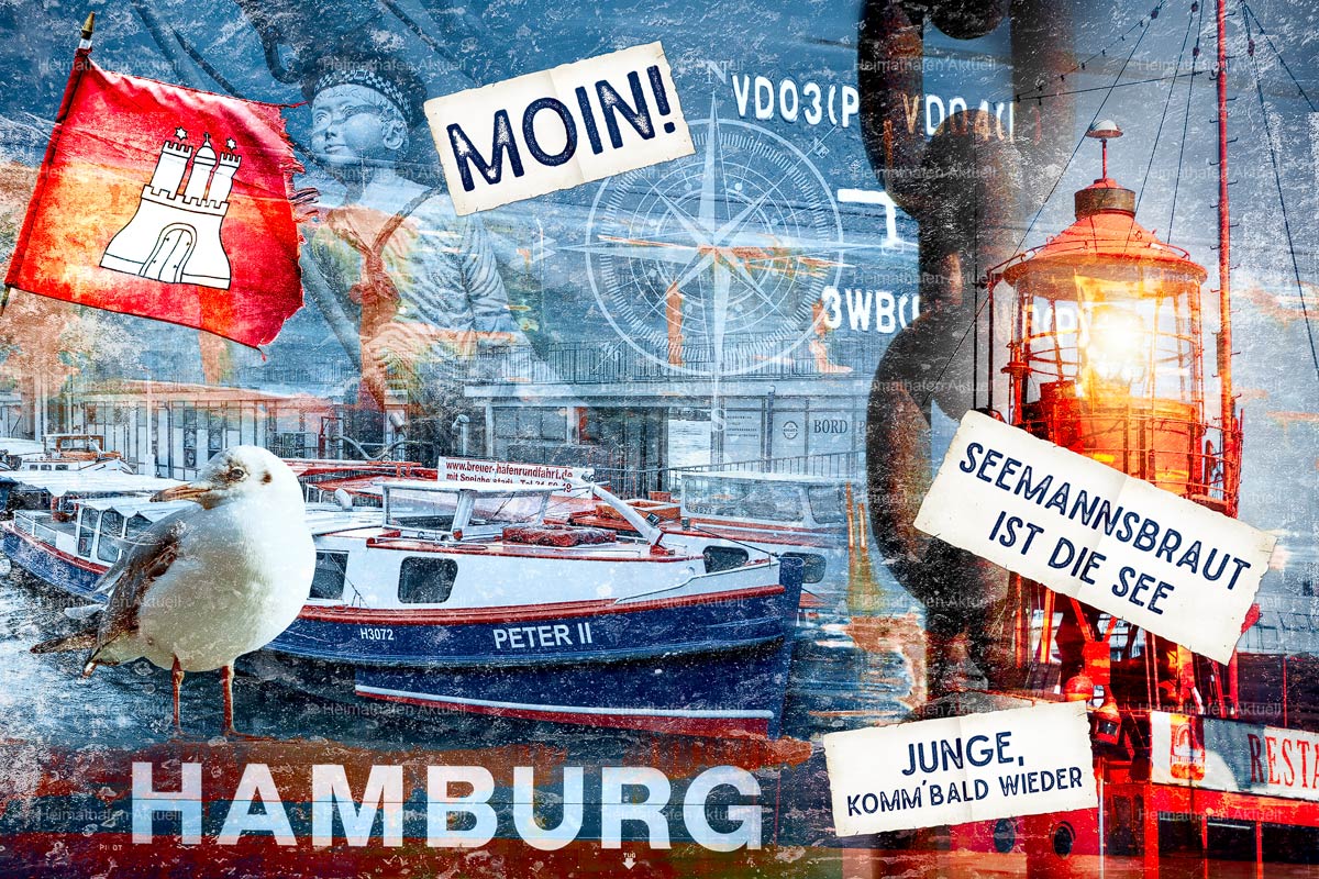 Hamburg abstrakt-ARW-00140-Fotocollage-Hamburg-Seemanns-Braut-ist-die-See Hamburg abstrakt-ARW-00140-Fotocollage-Hamburg-Seemanns-Braut-ist-die-See