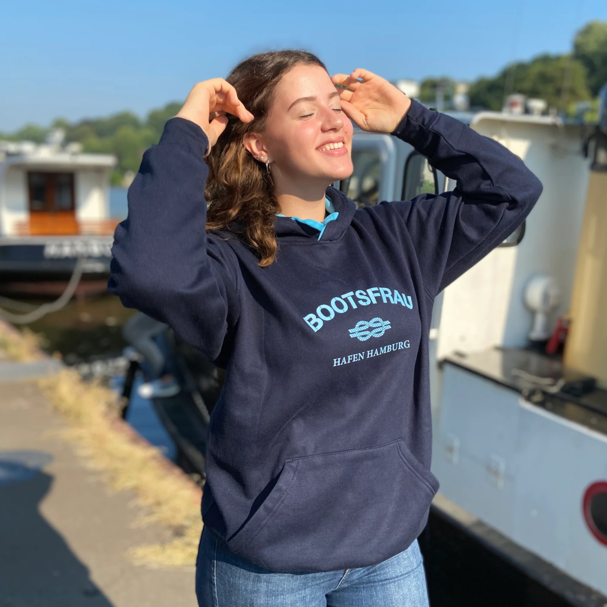 Kiek mol wedder in | Blog 44 Hafenweib Sweatshirt Foto: Inga Lewandowski, Heimathafen Aktuell